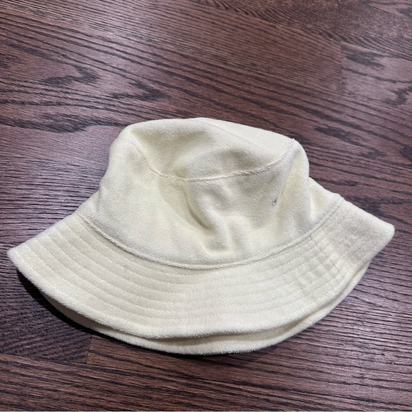 Yellow Terry Cloth Bucket Hat - Picture 1 of 3